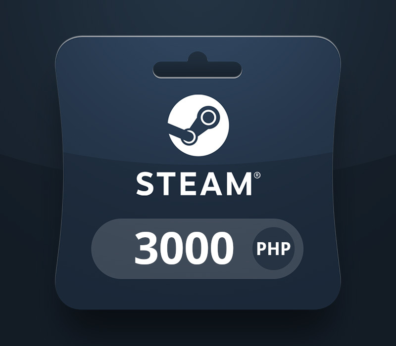 Steam Wallet PHP 3000 Подарочная карта PH