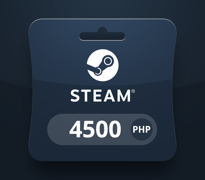 Steam Wallet PHP 4500 Подарочная карта PH