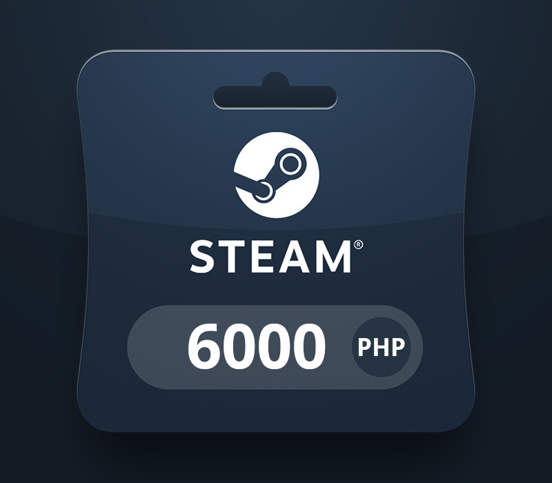 Steam Wallet PHP 6000 Подарочная карта PH