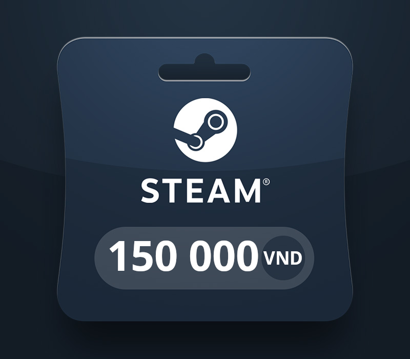 Steam Wallet VND 150 000 Подарочная карта