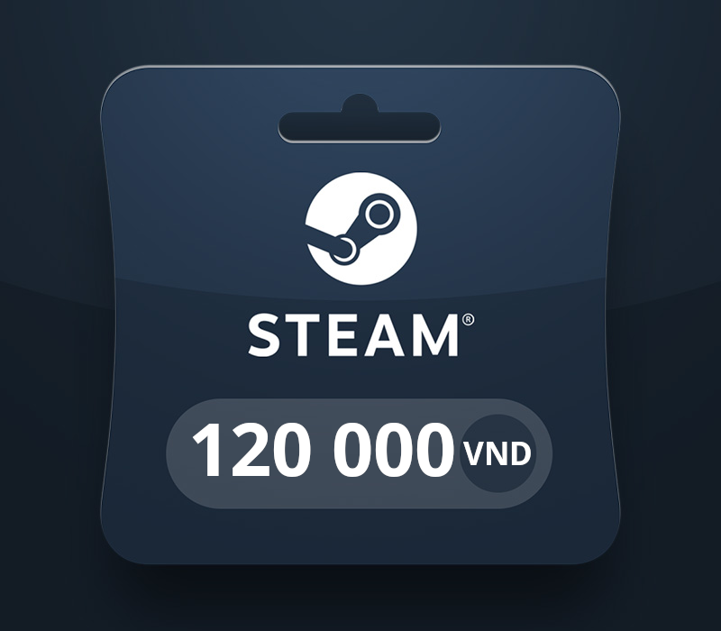 Steam Wallet VND 120 000 Подарочная карта