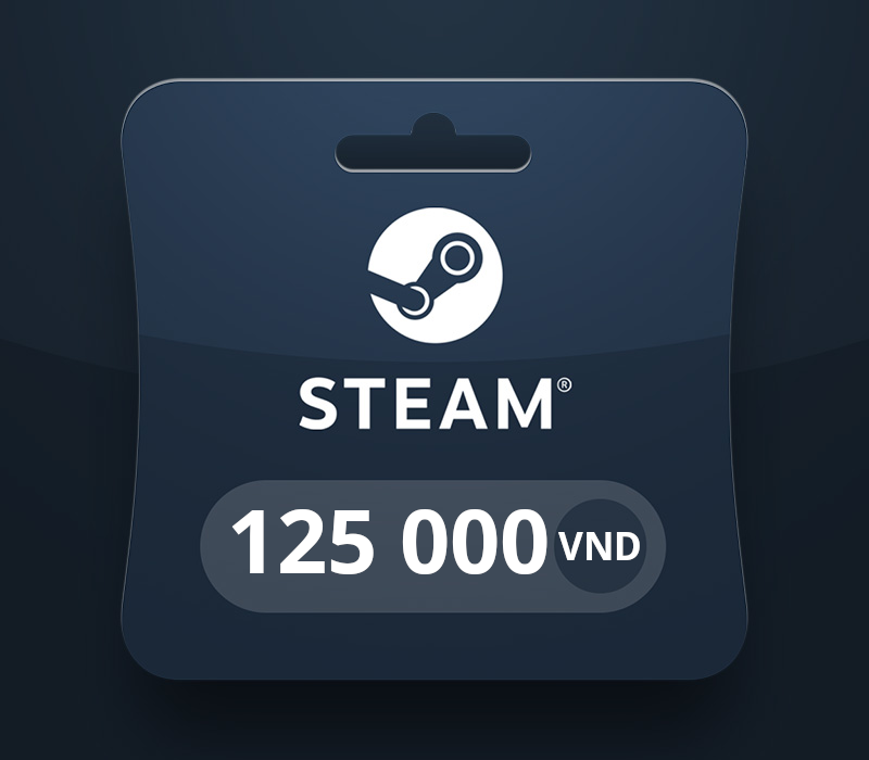 Steam Wallet VND 125 000 Подарочная карта