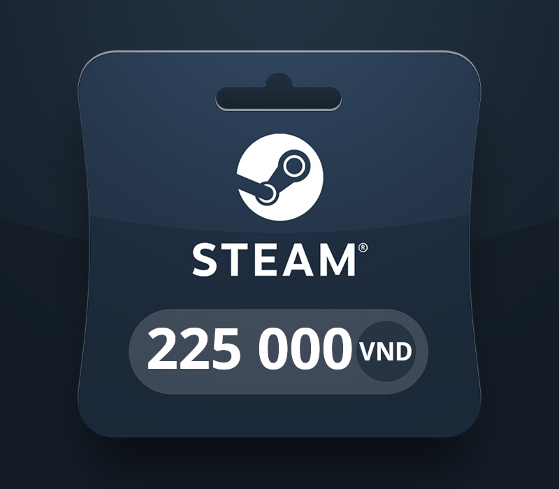 Steam Wallet VND 225 000 Подарочная карта