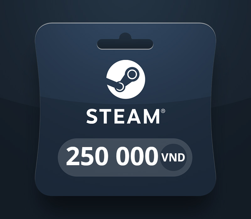Steam Wallet VND 250 000 Подарочная карта