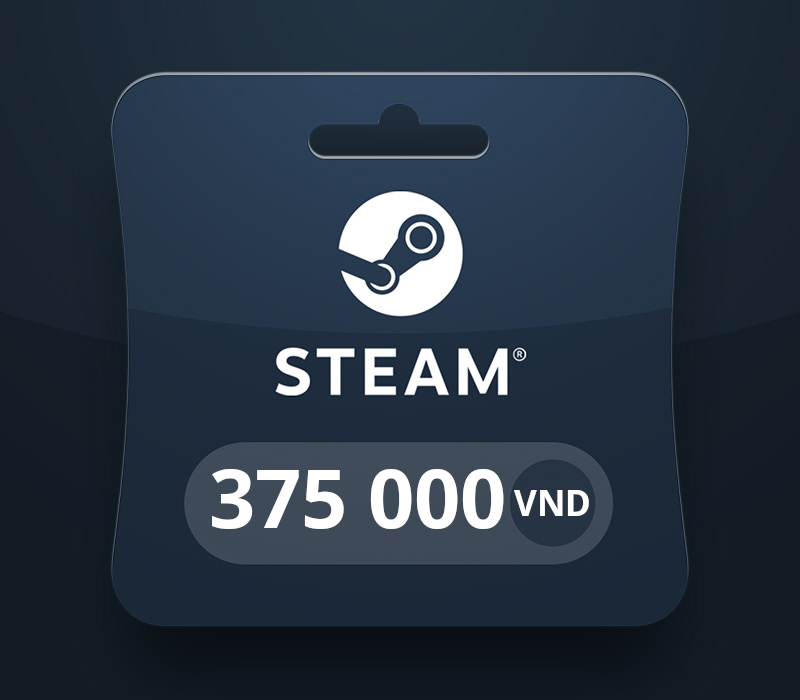 Steam Wallet VND 375 000 Подарочная карта