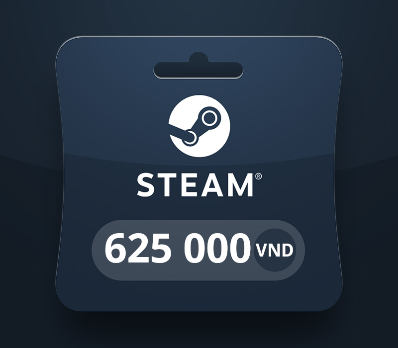 Steam Wallet VND 625 000 Подарочная карта