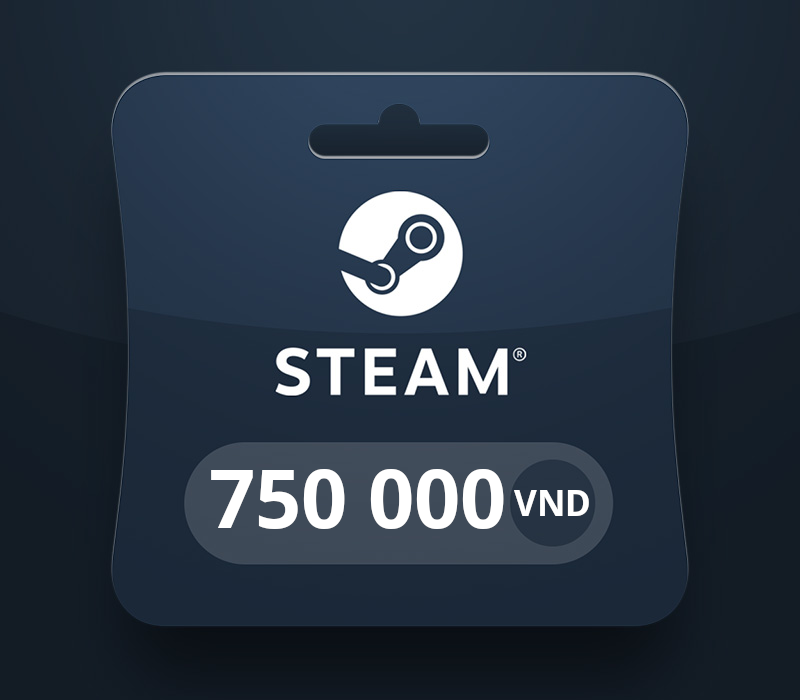 Steam Wallet VND 750 000 Gift Card