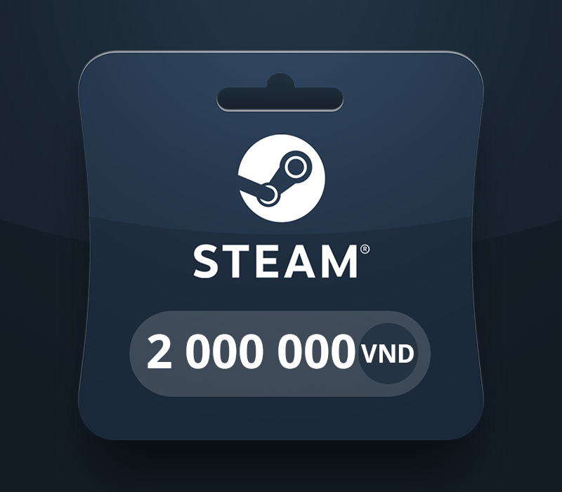 Steam Wallet VND 2 000 000 Подарочная карта