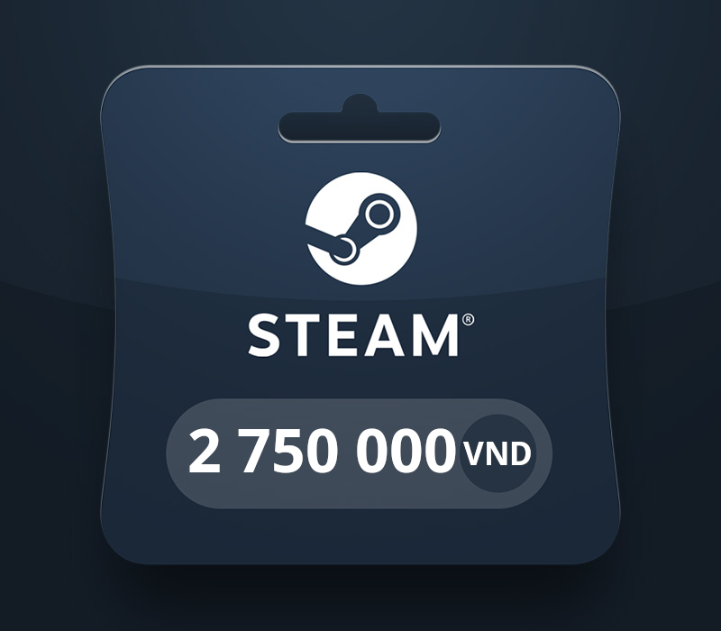 Steam Wallet VND 2 750 000 Подарочная карта