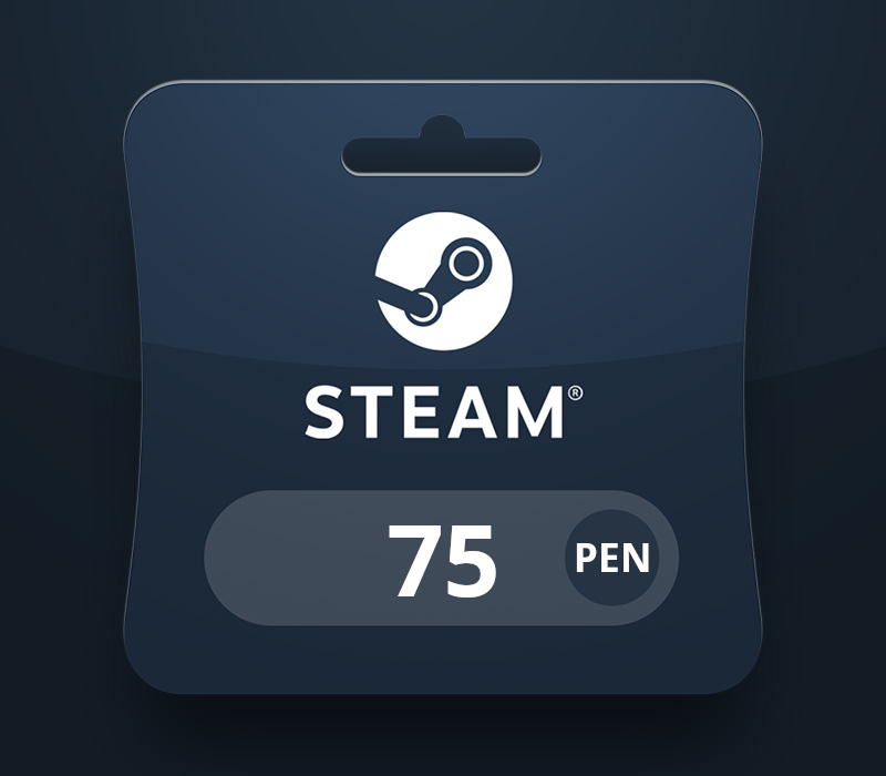 Steam Wallet PEN 75 Подарочная карта PE