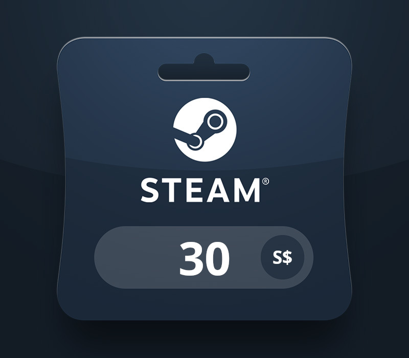 Steam Wallet SGD 30 Подарочная карта SG
