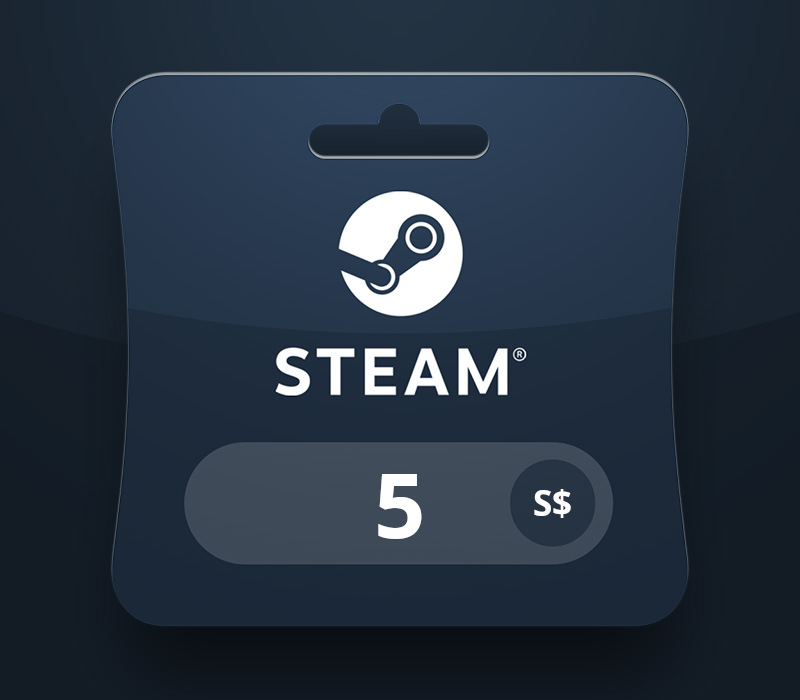 Steam Wallet SGD 5 Подарочная карта SG