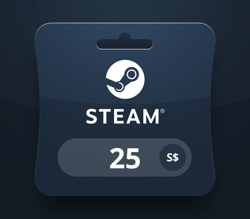 Steam Wallet SGD 25 Подарочная карта SG