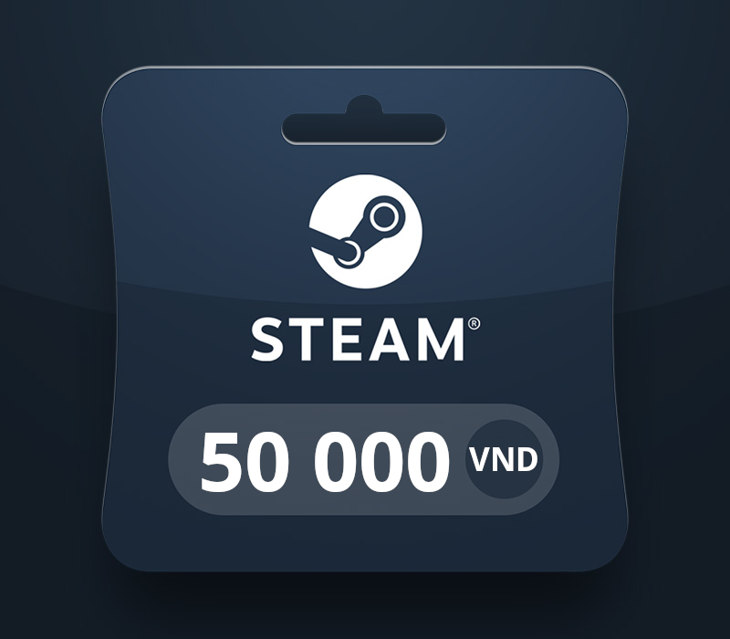 Steam Wallet VND 50 000 Подарочная карта VN