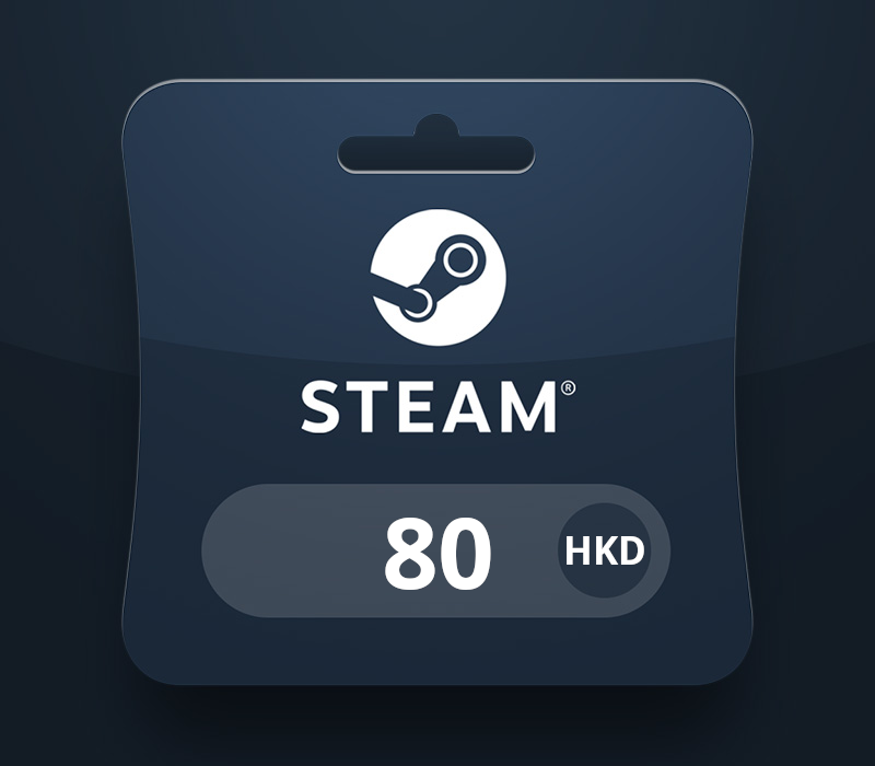 Steam Wallet HKD 80 Подарочная карта HK