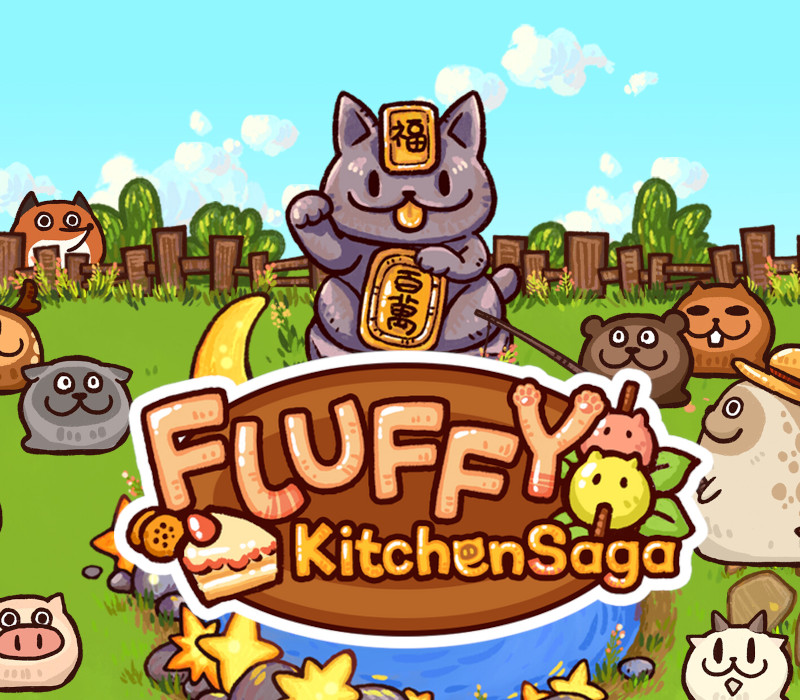 Fluffy Kitchen Saga PC Steam Ключ