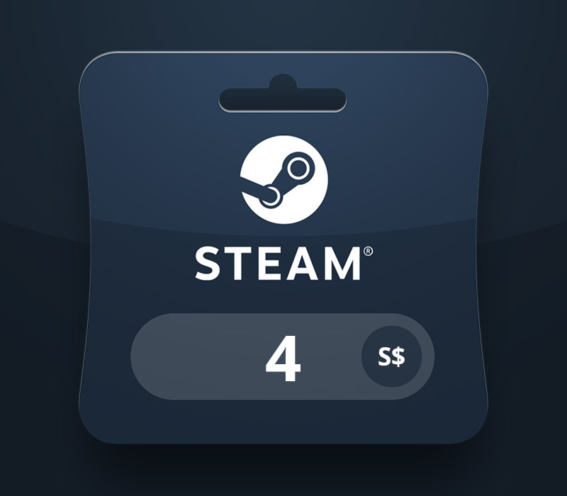 Steam Wallet SGD 4 Подарочная карта SG