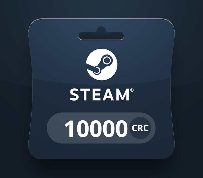Steam Wallet CRC 10 000 Подарочная карта CR