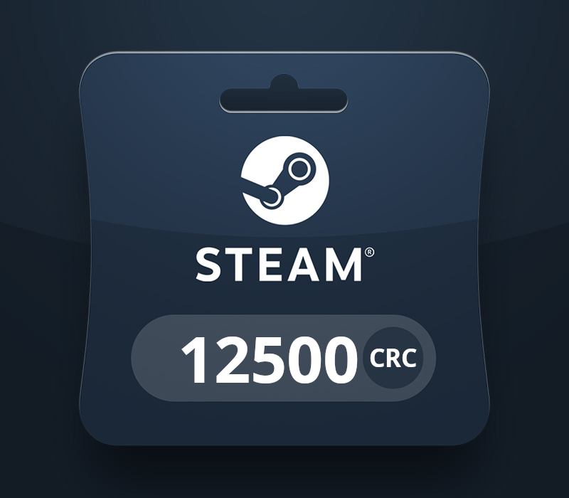 Steam Wallet CRC 12 500 Подарочная карта CR