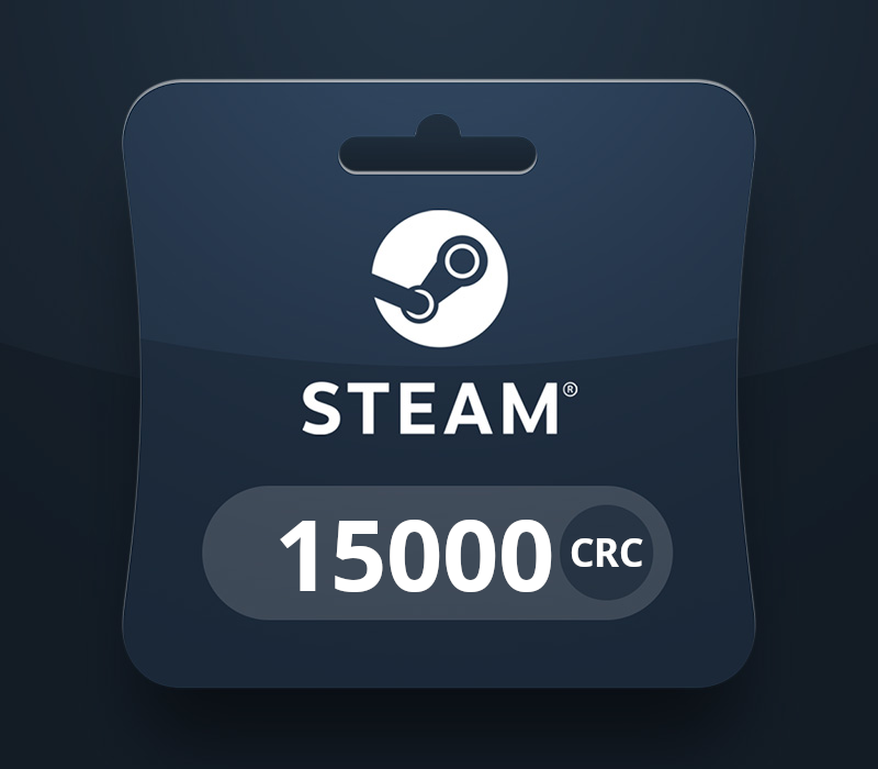 Steam Wallet CRC 15 000 Подарочная карта CR