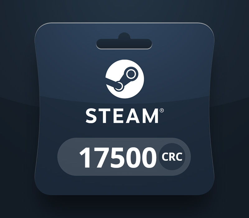 Steam Wallet CRC 17 500 Подарочная карта CR