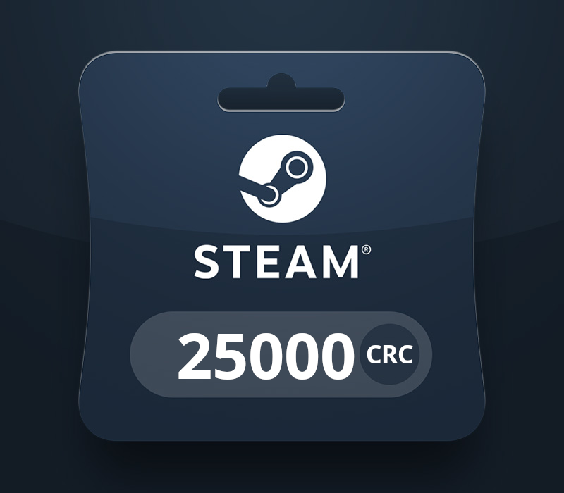 Steam Wallet CRC 25 000 Подарочная карта CR