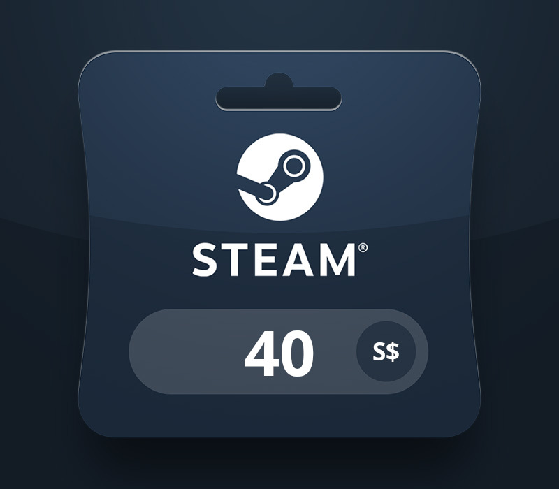 Steam Wallet SGD 40 Подарочная карта