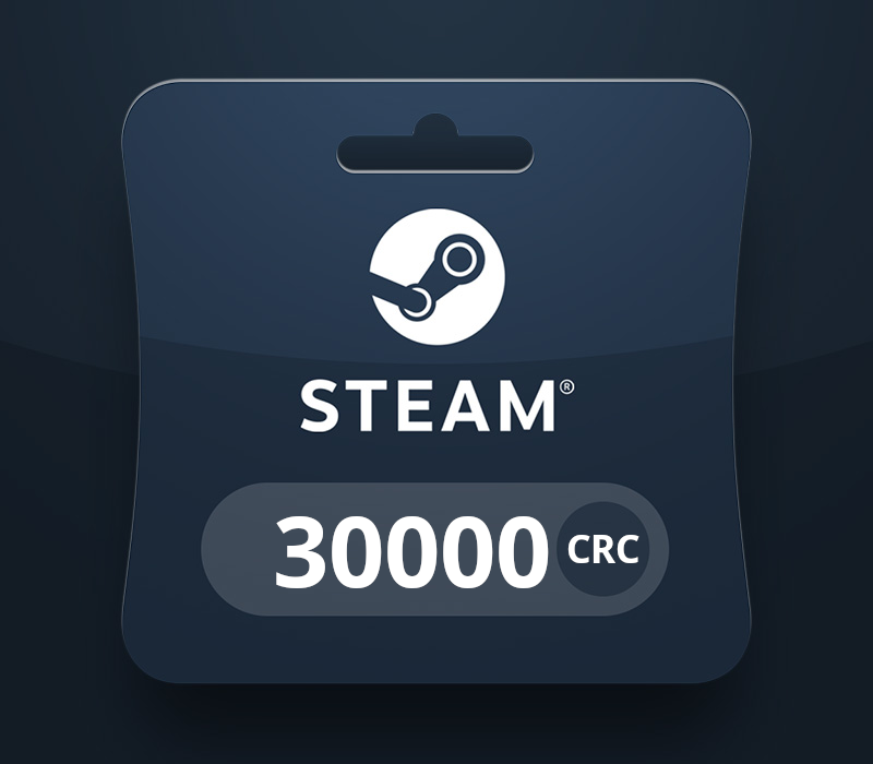Steam Wallet CRC 30 000 Подарочная карта CR