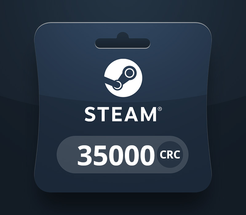 Steam Wallet CRC 35 000 Подарочная карта CR
