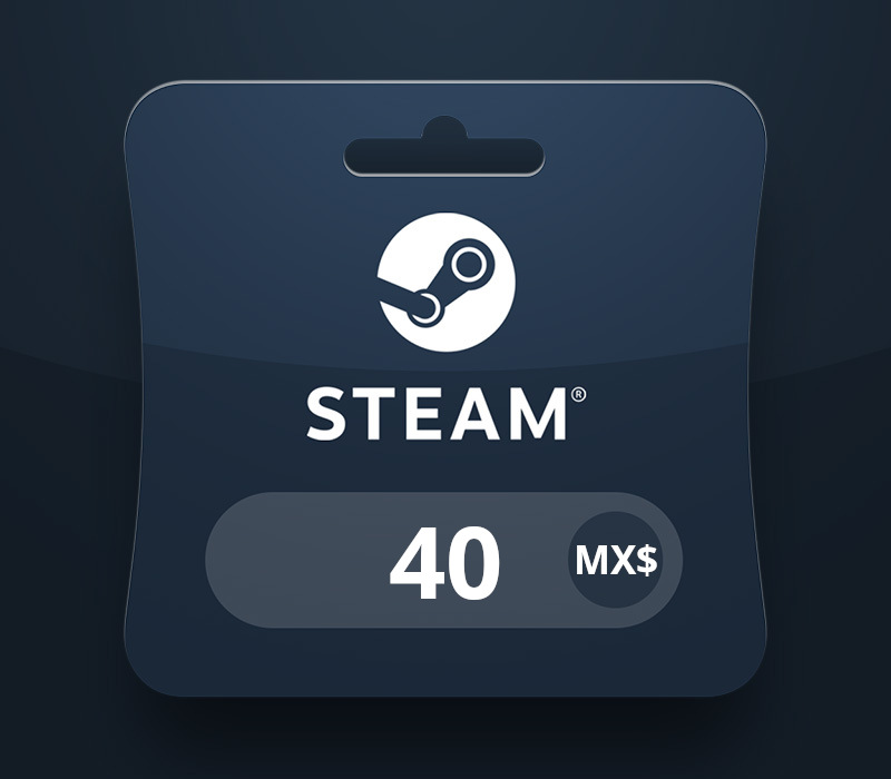Steam Wallet MXN 40 Подарочная карта MX