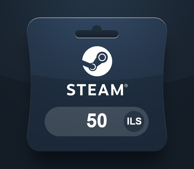 Steam Wallet ILS 50 Подарочная карта IL