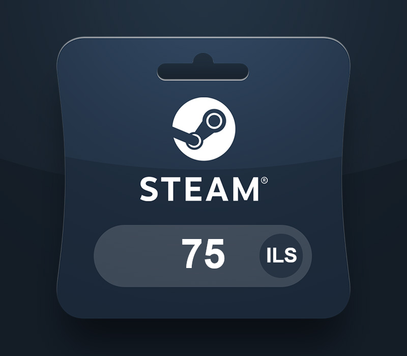 Steam Wallet ILS 75 Подарочная карта IL