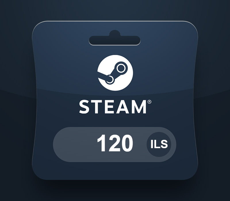 Steam Wallet ILS 120 Подарочная карта IL