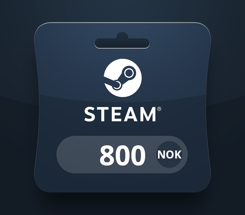 Steam Wallet NOK 800 Gift Card NO