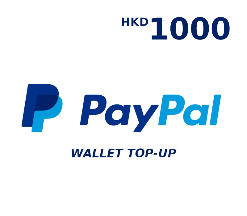 PayPal Wallet HKD 1000 Top Up