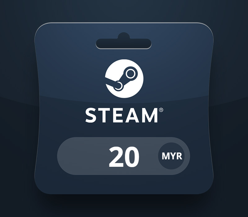 Steam Wallet MYR 20 Подарочная карта MY