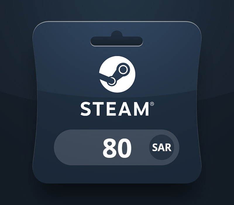 Steam Wallet SAR 80 Подарочная карта SA