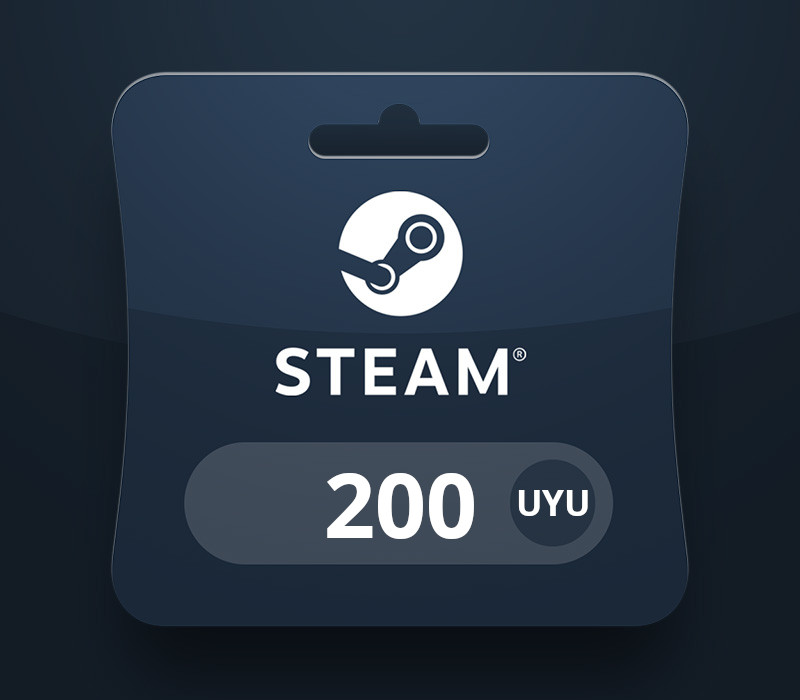 Steam Wallet UYU 200 Подарочная карта UY