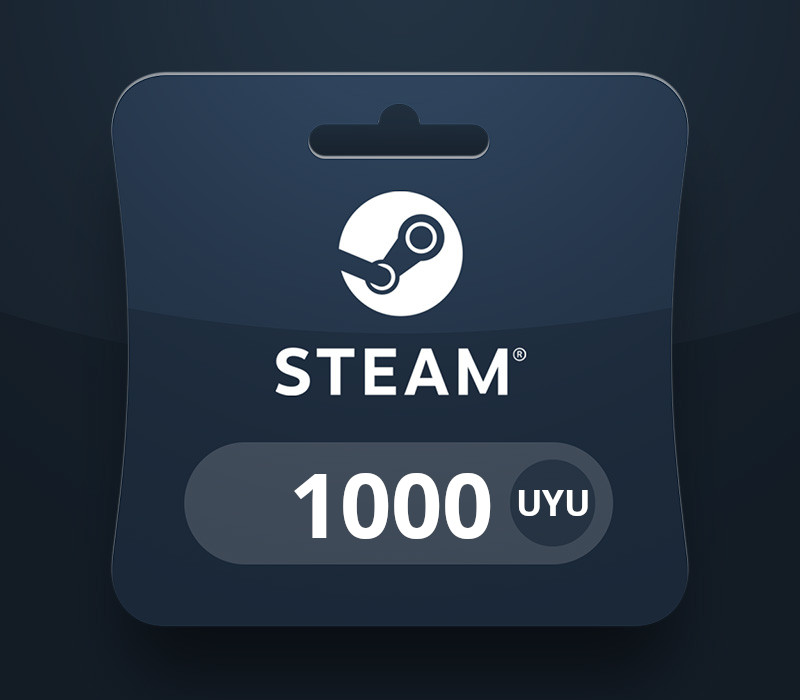 Steam Wallet UYU 1000 Подарочная карта UY