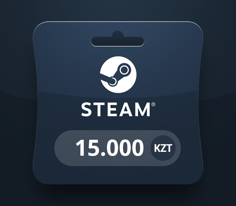 Steam Wallet KZT 15000 Подарочная карта KZ