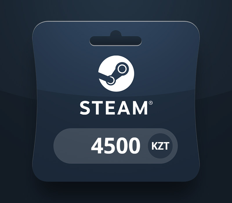 Steam Wallet KZT 4500 Подарочная карта KZ