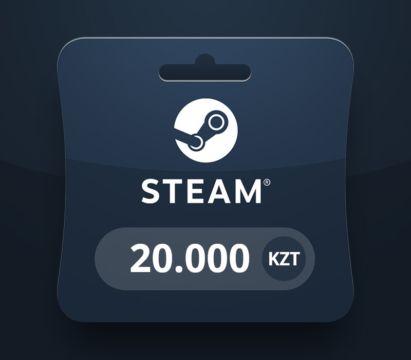 Steam Wallet KZT 20000 Подарочная карта KZ