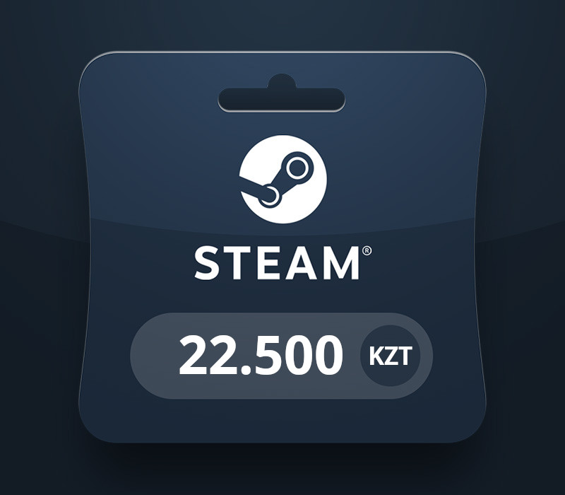 Steam Wallet KZT 22500 Подарочная карта KZ
