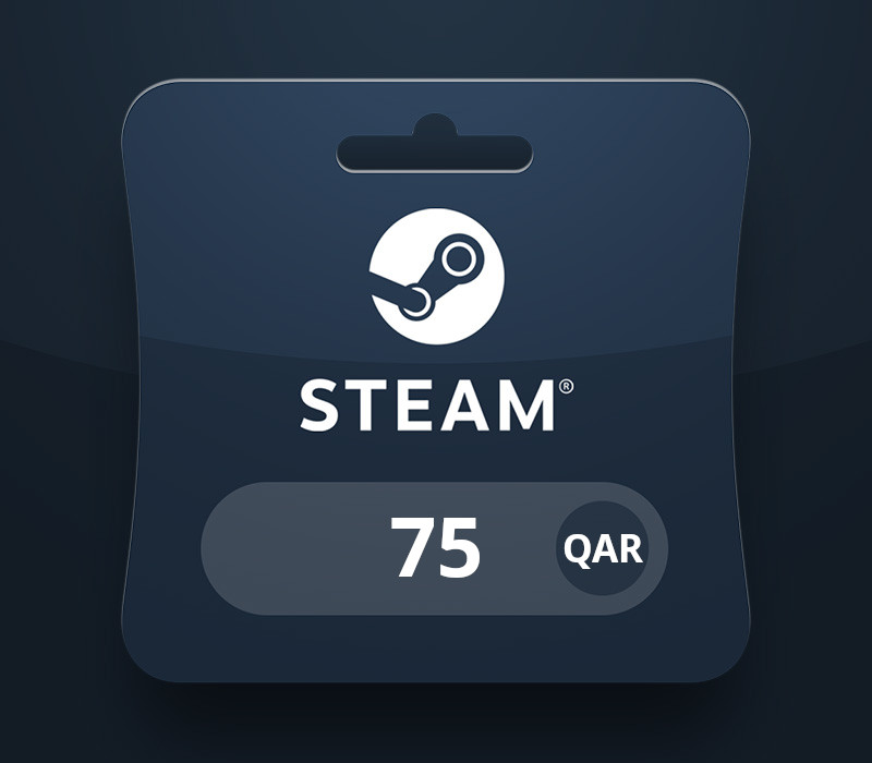 Steam Wallet QAR 75 Подарочная карта QA