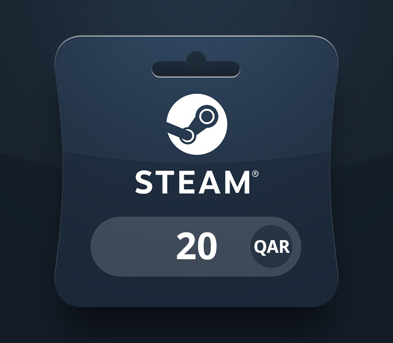Steam Wallet QAR 20 Подарочная карта