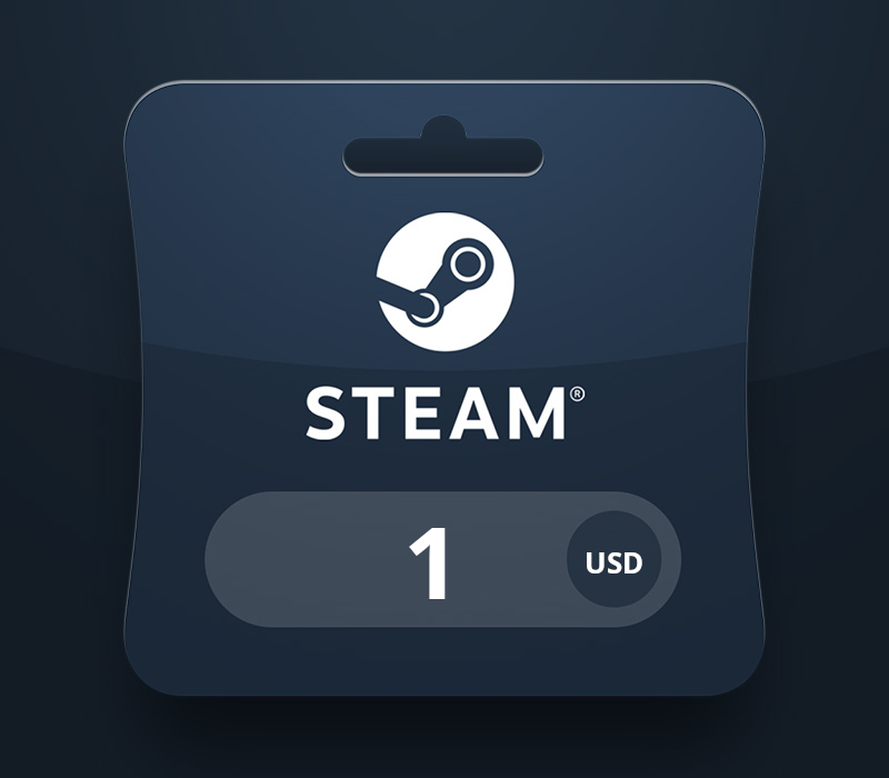 Steam Wallet USD 1 Подарочная карта GE