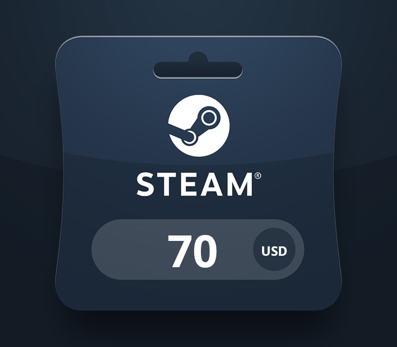 Steam Wallet USD 70 Gift Card PY
