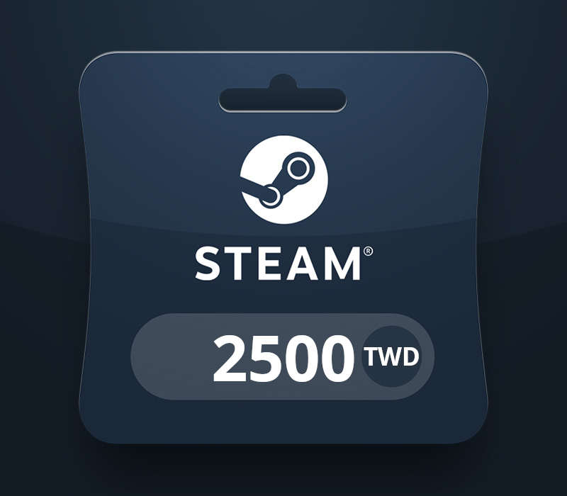 Steam Wallet TWD 2500 Подарочная карта TW