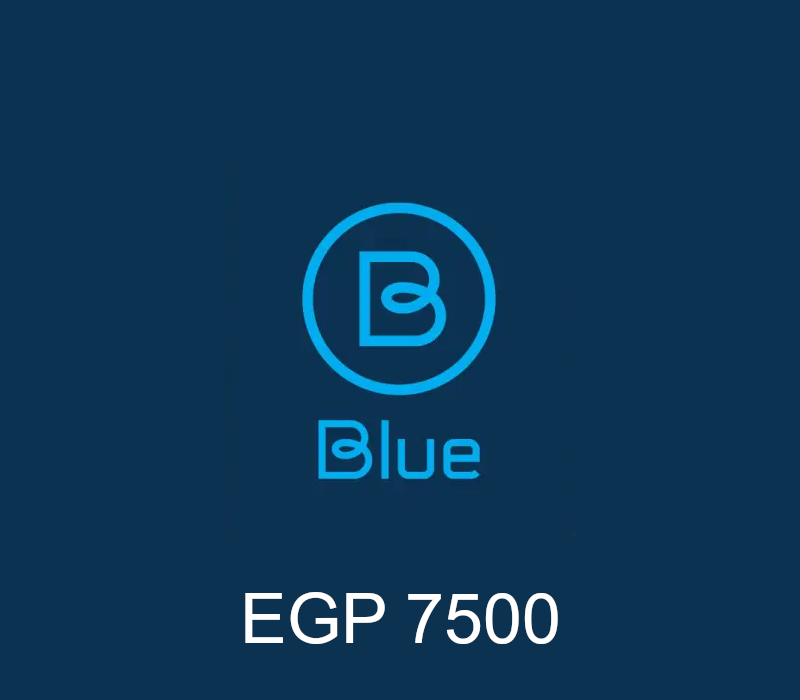 Blue Prepaid EGP 7500 Подарочная карта EG