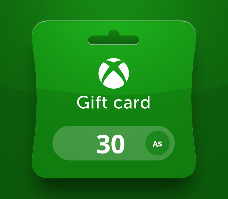 XBOX Live AUD 30 Prepaid Card AU